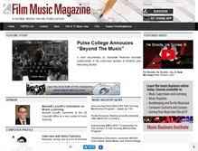 Tablet Screenshot of filmmusicmag.com